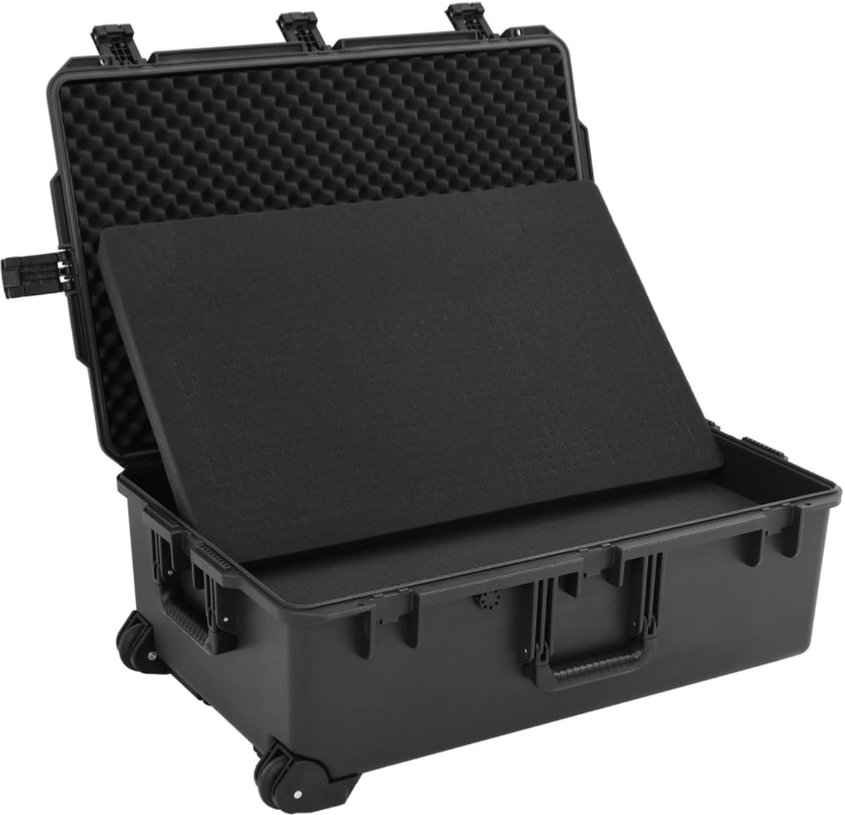 vidaXL - Flightcase - draagbaar - 79,5x51,5x30,5 - cm - PP - zwart