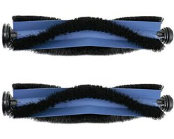 2 Stuks Haarrolborstels geschikt voor Eufy X10 Pro Omni - Stofzuiger onderdeel - Haarrolborstel - Accessoires voor veegmachines