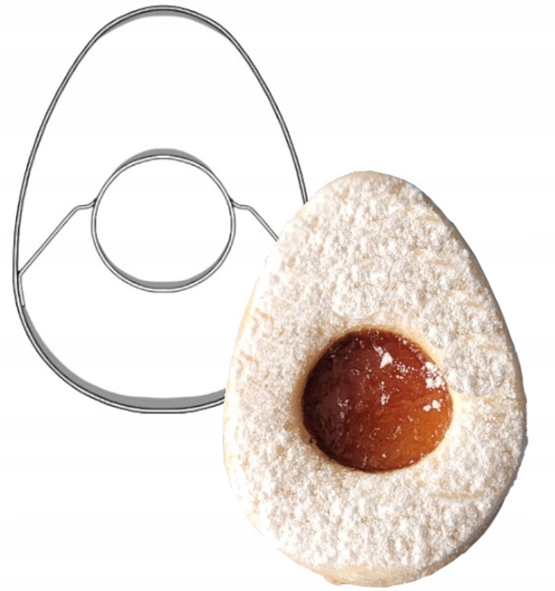 Pakketjes hanenvorums in burkel, 4,8 cm