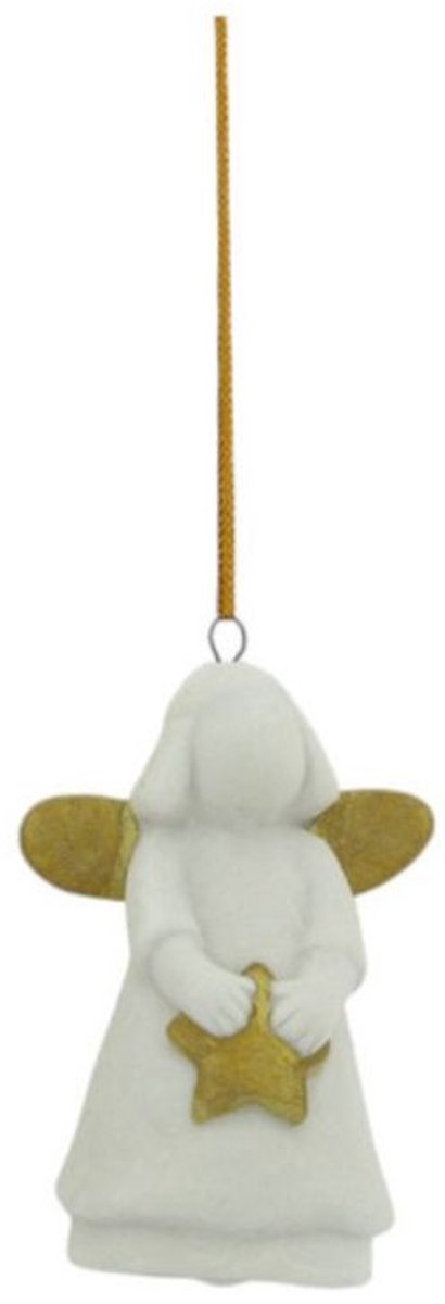 Home Society Kerst Hanger Engel Porselein Alva S