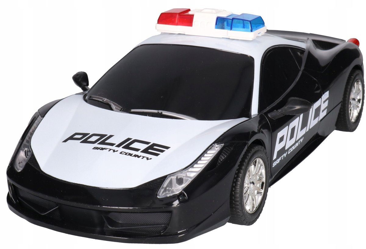 Politiewagen Speelgoed Auto met Daklicht - 28,5cm