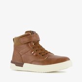 Blue Box gevoerde jongens veterboots cognac - Maat 32
