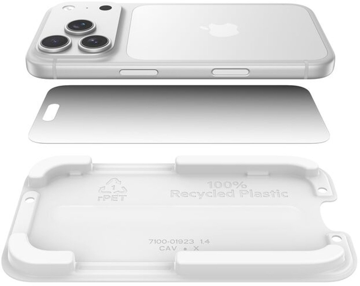 Belkin InvisiGlass Privacy iPhone 17 Pro glazen screenprotector