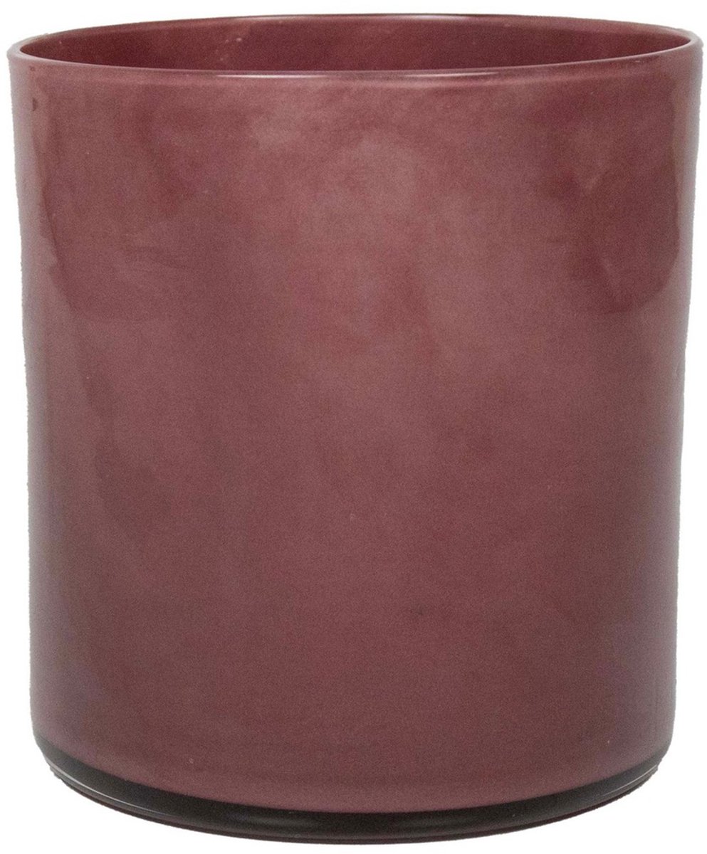 Sfeerlicht Astra - Glas - Granaat Rood - 15x15x15 cm - Kleur Amarone