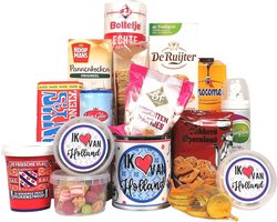 Kerstpakket - Ik hou van Holland - Kerstpakket vol heerlijke Hollandse lekkernijen!!! - pakket M