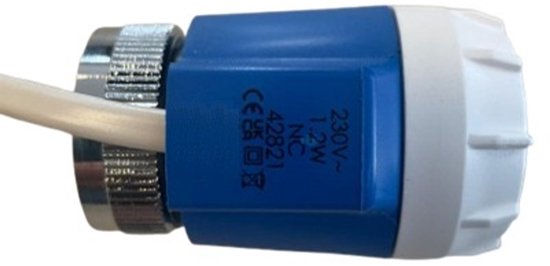 Moteur thermique Solidparts M30x1,5 - 230V - Normalement fermé