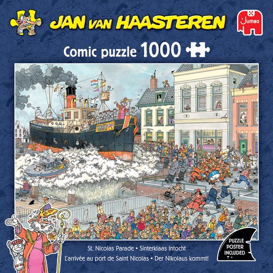 Jan van Haasteren - Sinterklaas Intocht - 1000 stukjes puzzel - Legpuzzel volwassenen - JVH