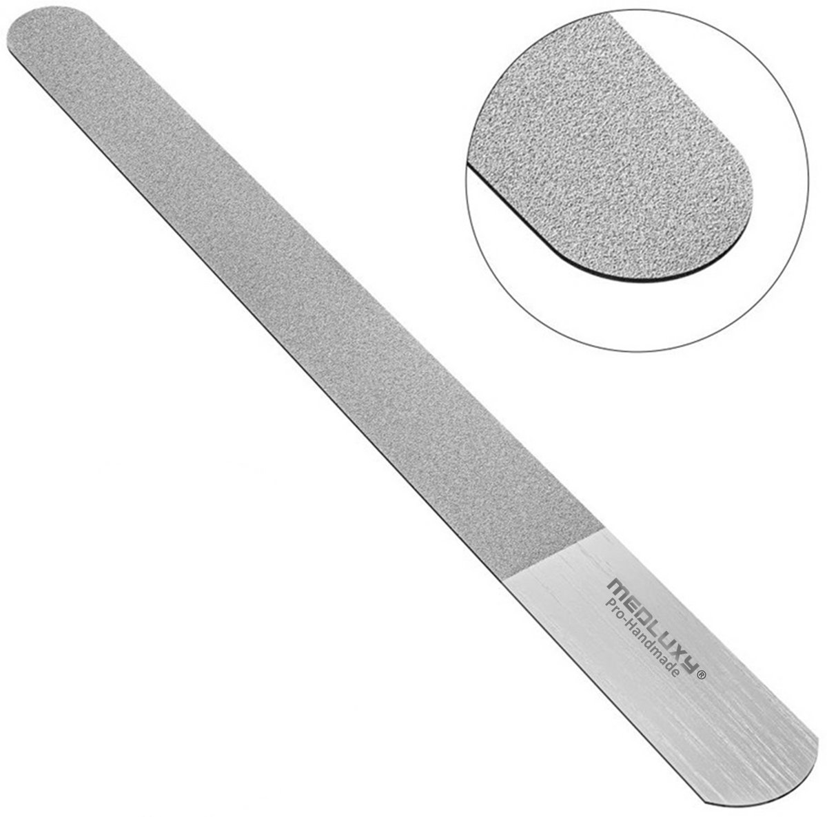 MEDLUXY® - Diamant nagelvijl – Nagel- en voetvijl – Professioneel - 15 cm