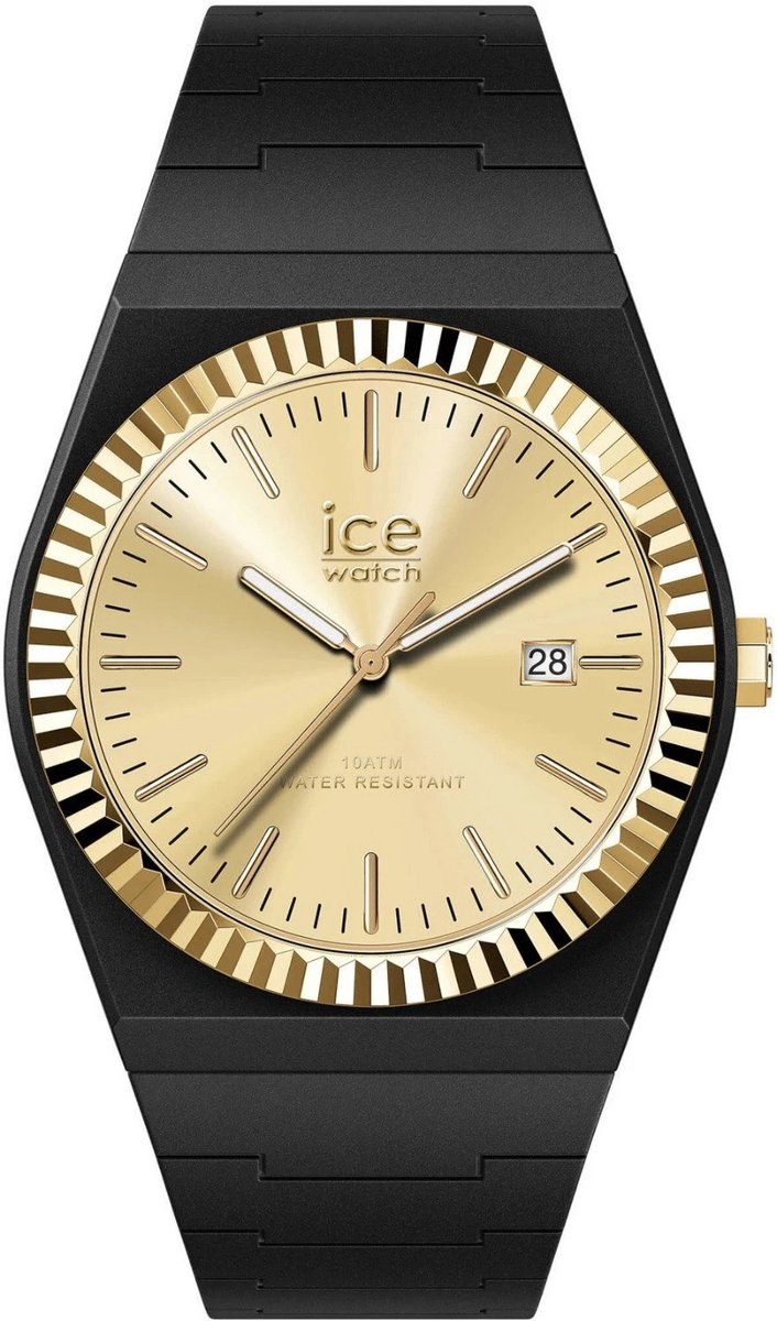 Ice Watch ICE power - PW1 - Golden black 024769 Horloge - Siliconen - Zwart - Ø 36 mm