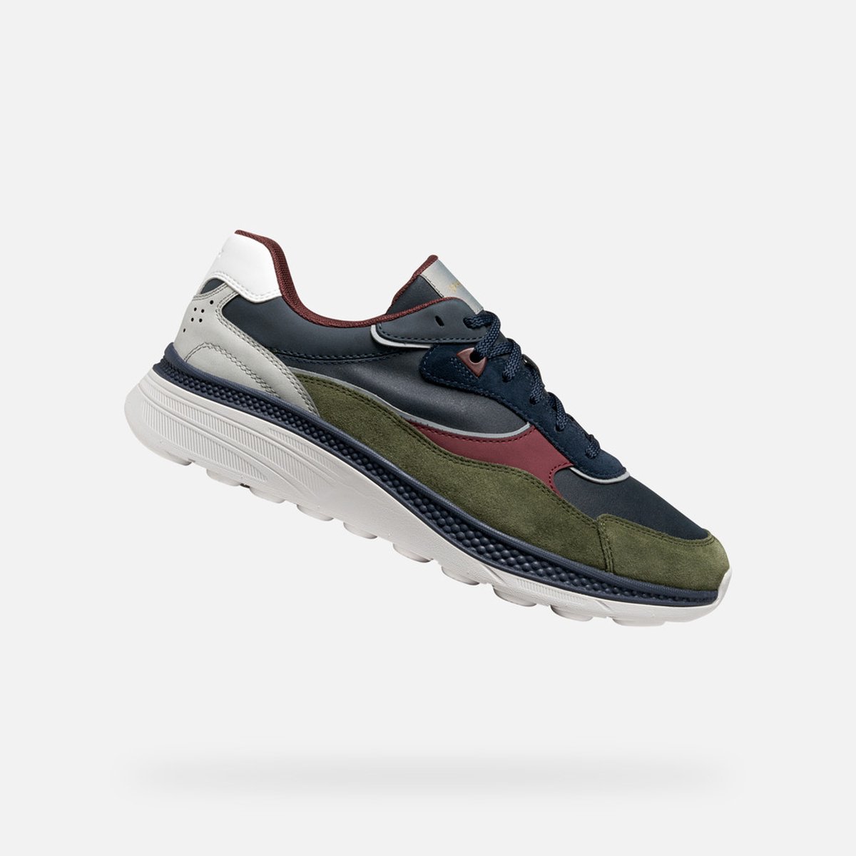 Geox SPHERICA ACTIF X1 Marineblauw/Mosgroen