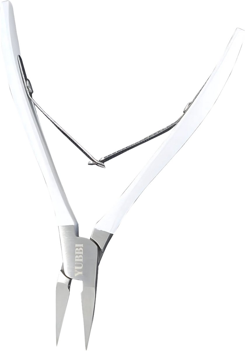 YUBBI Pro 0.1MM Nagelriem Knipper - Cuticle Cutter - Nagelriem Verwijderaar - Wit