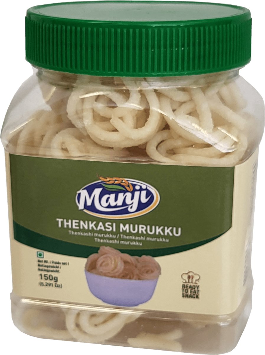 Manji - Thenkasi Murukku - Snack - 3x 150 g