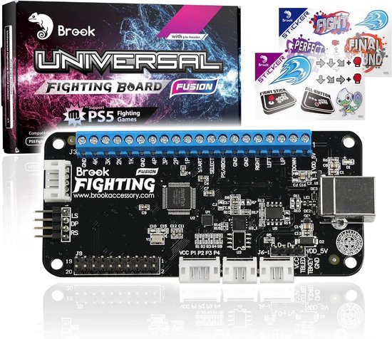 Brook Universal Fighting Board with Headers FUSION (PS5, Multi