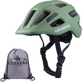 Køvapää® Lappi - Fietshelm Baby - Vanaf 9 Maanden - Maat 44-48 cm - XXS- Helm Baby - Groen