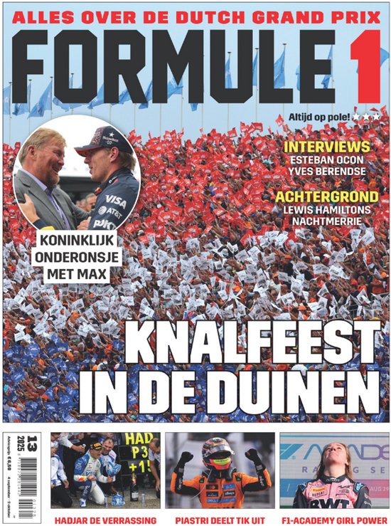 FORMULE1 editie 13 - 2025