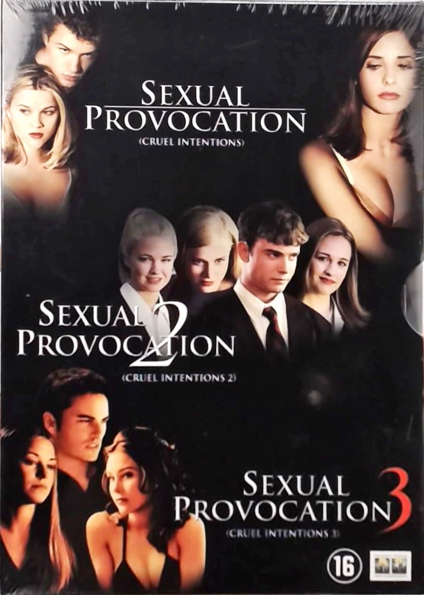 Sexual Provocation (Crual Intentions) 1-3 (3DVD)(FR import)