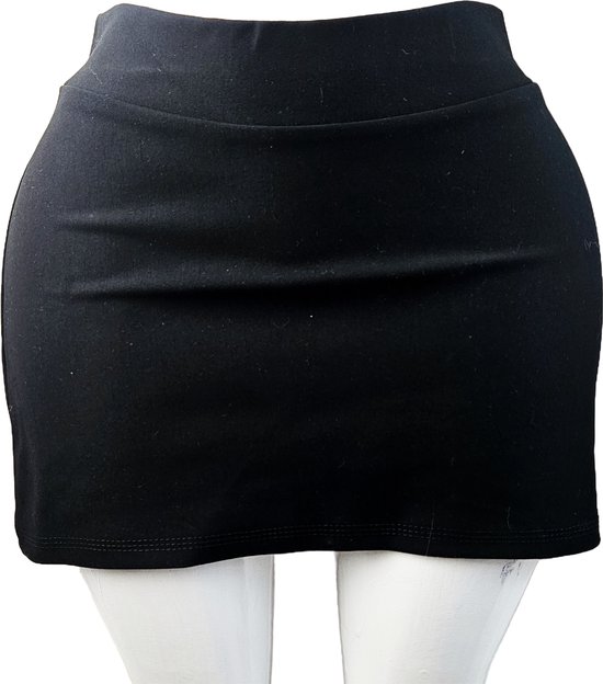 BamBella ® - Rok - Maat L/XL - Zwart mini rok