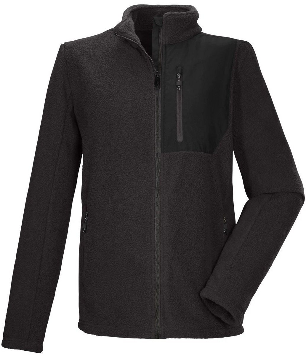 Killtec KOW 105 Sherpa Fleece Vest Heren Bruin
