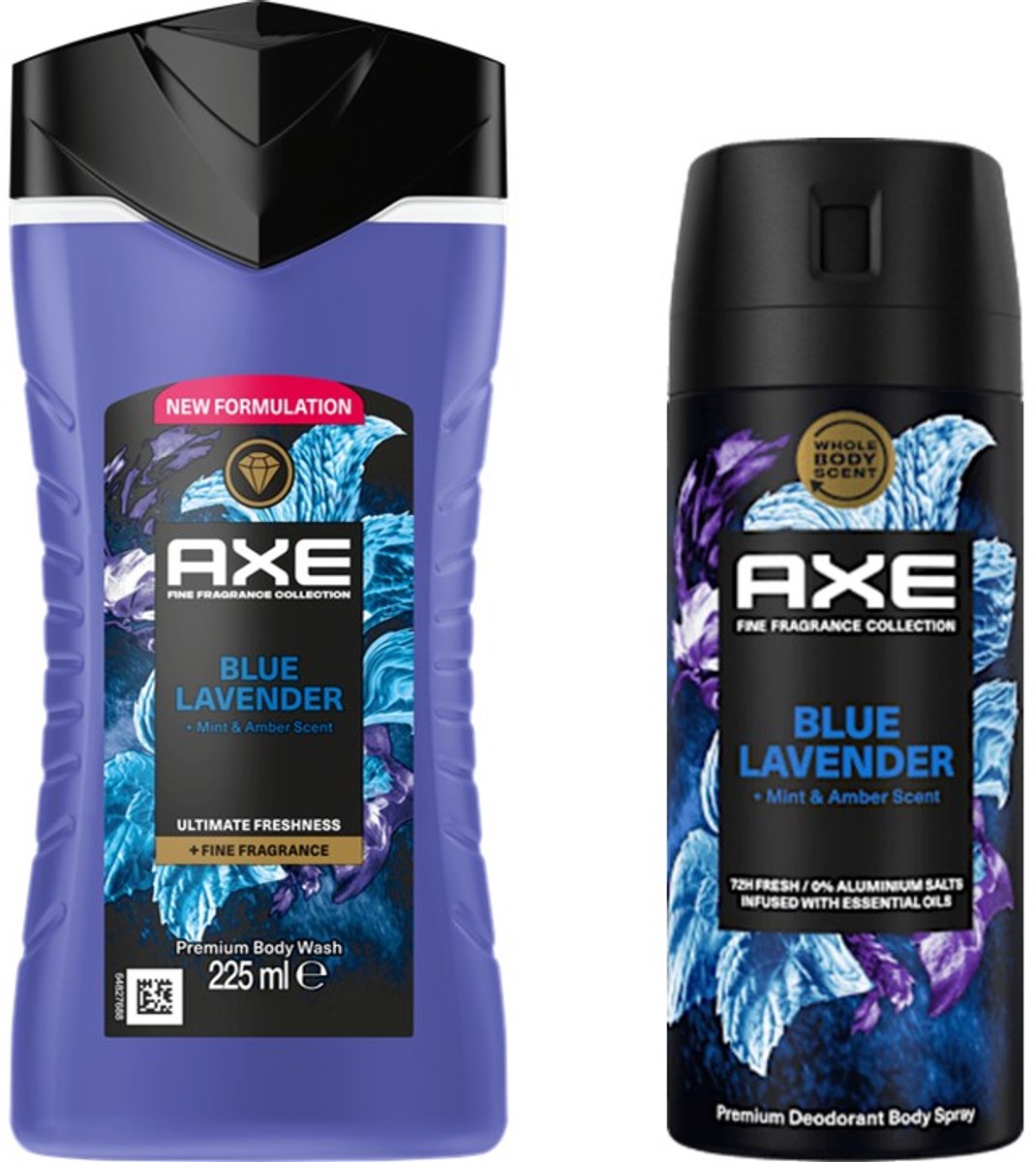 AXE Blue Lavender - Pakket - Douchegel & Deo Spray