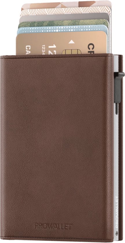 ProWallet Classic unisexe porte-cartes de crédit marron