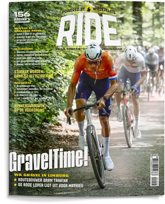 RIDE Magazine - Najaar 2025 - Over wielrennen op het WK en EK, en fietsen over gravel