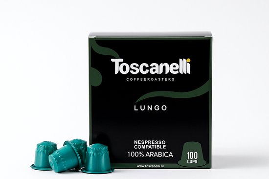 Nespresso cups - 50 Koffie cups - Lungo - Nespresso Compatible - 100% Arabica