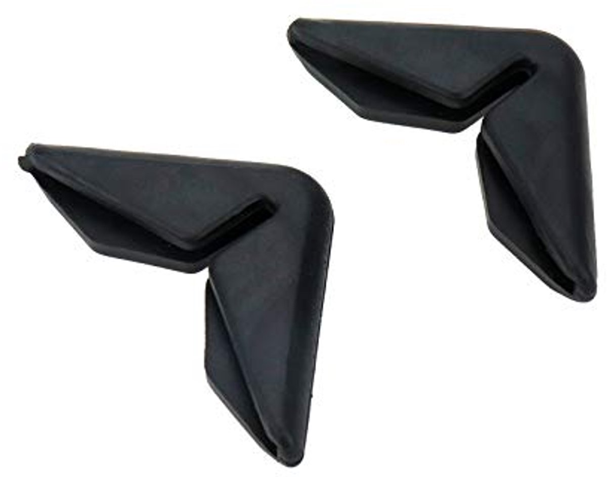 Image of 2 stuks auto voordeur anti-botsing hoekbeschermers - PVC rubberen beschermer voor autodeuren