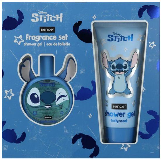 Disney Lilo & Stitch Geurset - Eau de Toilette & Douchegel - Geschenkset - Cadeauset voor kinderen - Waves for days - Sinterklaas - Kerstcadeau