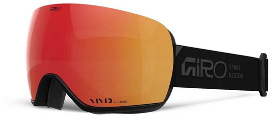 Giro Article Ii Stacked Skibril Zwart Vivid Ember/CAT2 Man,Vrouw