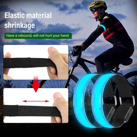 Pure 2 Improve Reflecterende LED-Armband | Sport & Lifestyle
