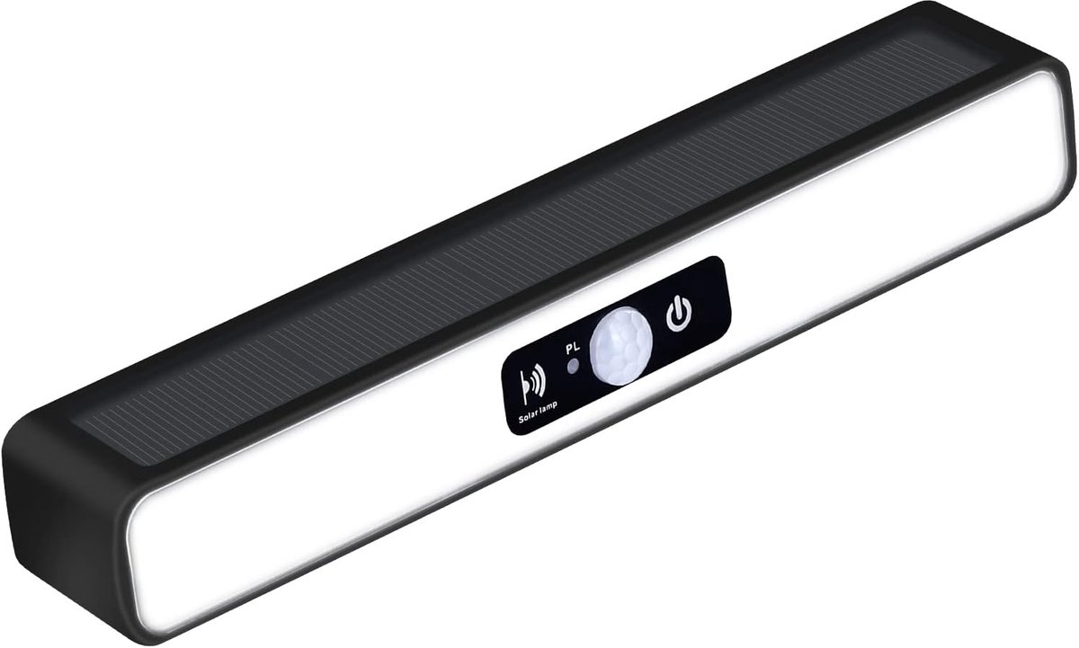 Haobosic Solar - Wandlamp - Bewegingssensor - Zonne-energie 36LED - Wit Licht 220V