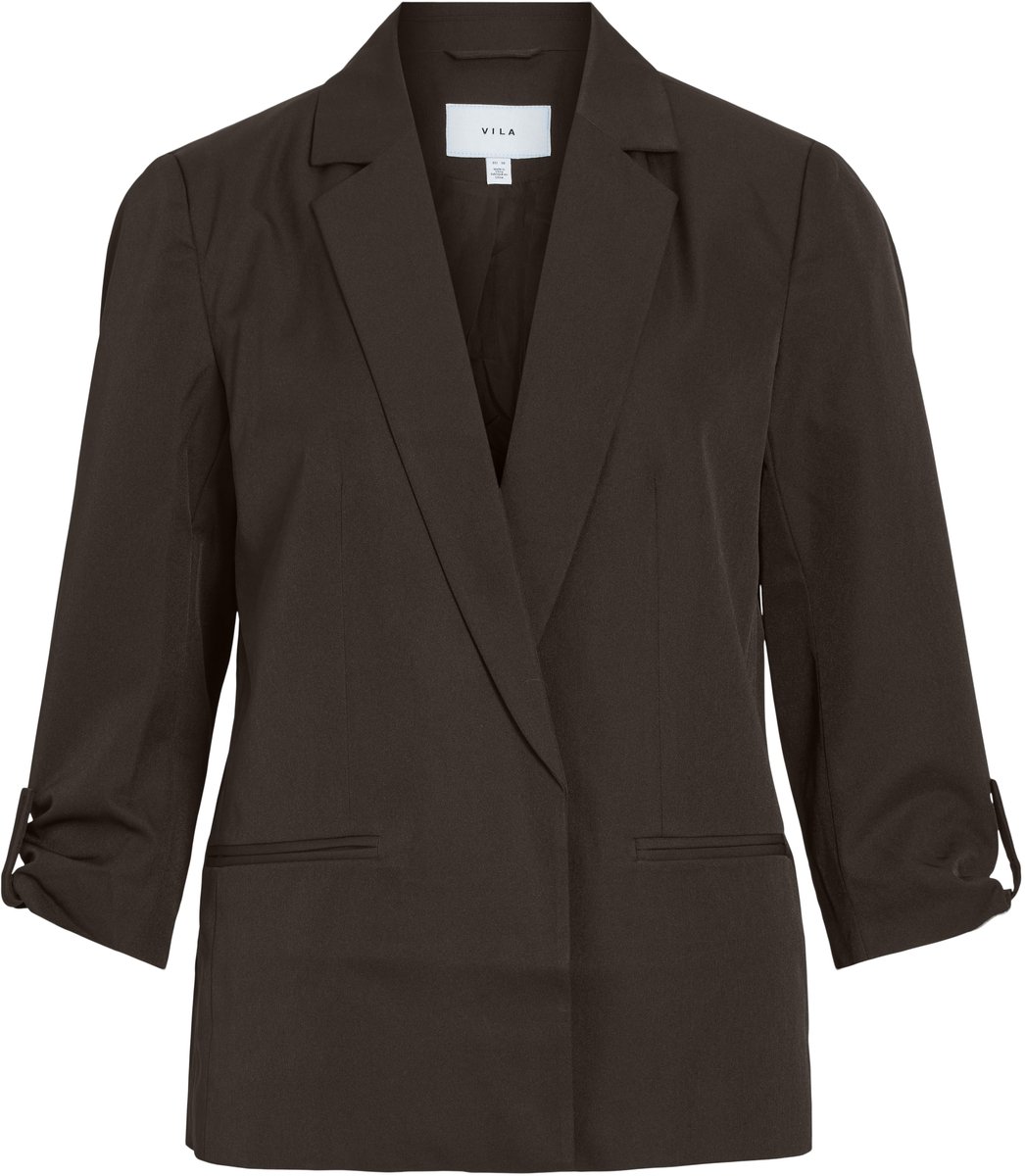 Vila Blazer Vinice 3/4 Loose Blazer - Noos 14115614 Coffee Bean Dames Maat - W34