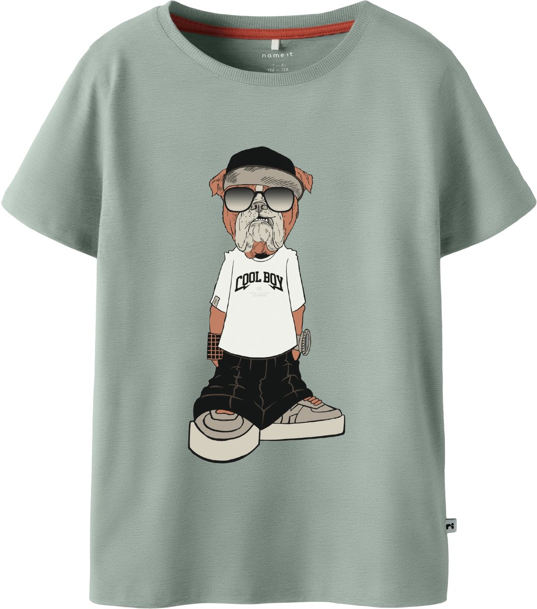 NAME IT - NKMPOKLOKKEN SS TOP BOX - Jongens - T-shirts