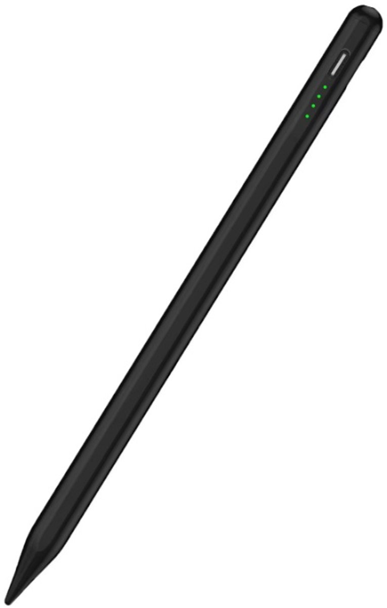 Stylus Pen voor iPad (vanaf 2018) – Magnetisch & Handpalmafwijzing – Apple Pencil alternatief – Kanteldetectie – Zwart – Geschikt voor iPad Pro / Air / Mini