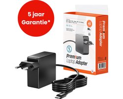 Premium USB C Laptop oplader 45W - Universeel voor alle merken laptops - USB C Kabel + adapter