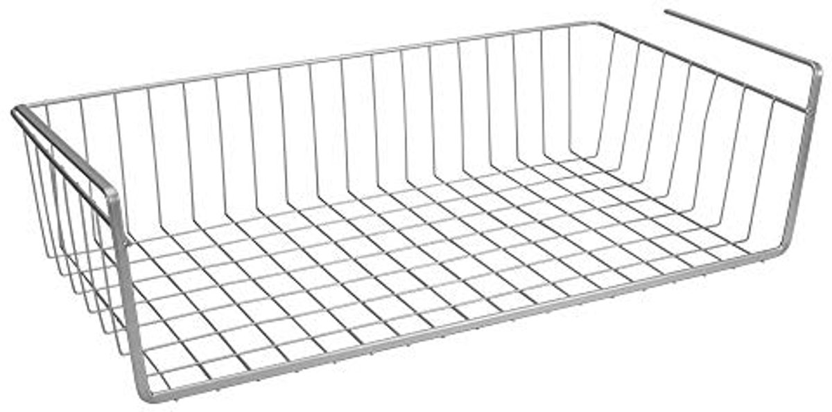 Kastmand 50 cm - Ruimtebesparende Opbergoplossing in Zilver