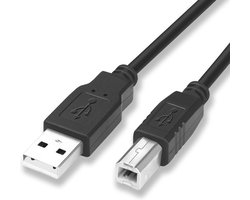 Printerkabel-Printer kabel usb-USB 2.0-Kabel voor Printer-3 meter(Meest nauwkeurige lengte: 2,68 meter)