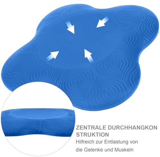 Knee Pad Yoga Non-Slip Knee Pads Pack of 2 Non-Slip Yoga Knee Pad Knee Pads for Pilates Training Mat Yoga Bolster Knee Pad Sports Fitness Mat — afbeelding 4