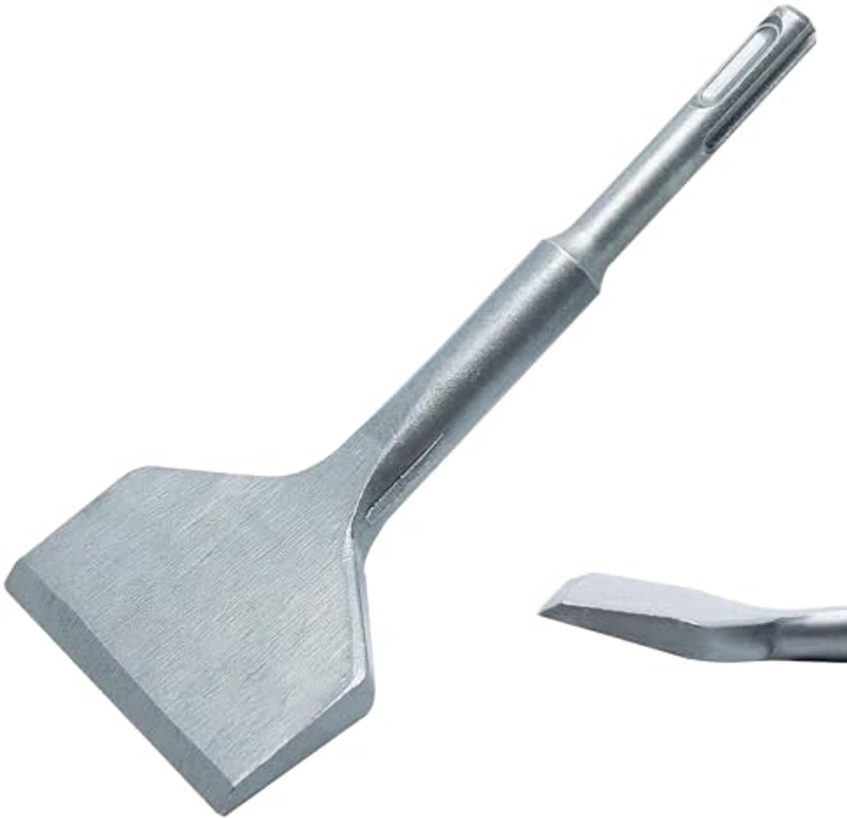 SDS Plus Tegelbeitel - 30° Hoek, 168 x 75 mm - Onbreekbaar en Ideaal voor Tegelverwijdering en Hechte Tegellijm