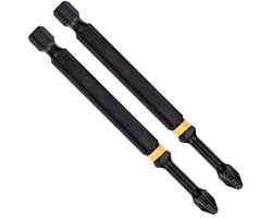 DeWALT PH2 85mm Impact Torsion Schroefbits (2 stuks) - Extreme - DT70567T