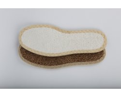 Debe Kids Dry 'n Natural - Inlegzolen - Maat 32 - 2 paar - Bamboe & Kokosvezel
