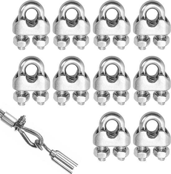 Vierkante U-bouten U-bouten, 70 X 110 Mm RVS U-bouten, M8 U-bout Met Moer Frameplaat En Ring, M8 U-bout Voor bevestigingsplaten En Pijpen (70 X | BE
