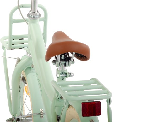AMIGO Bella Meisjesfiets - Kinderfiets voor Meisjes - 12 Inch 21 cm - Terugtraprem - Groen van AMIGO — afbeelding 4