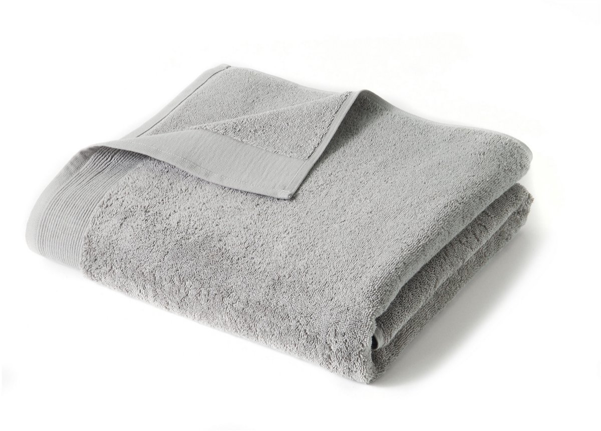 Blanc des Vosges Luxe Badlaken Uni - silver - 70x140 cm - 100% microkatoen - 600 g/m²