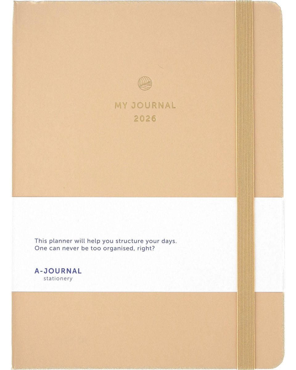 My Journal - Agenda 2026 - A5 - beige