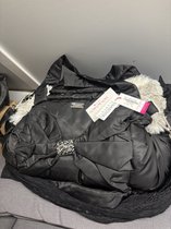 Sac pour chien Mon Bonbon Toronto Bag Small, Black & Dawn