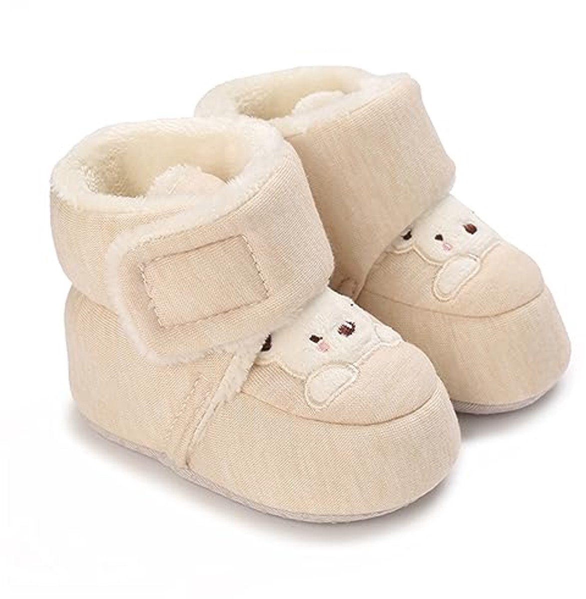 Warme Fleece Winter Snowboots voor Baby en Antislip en Comfortabel