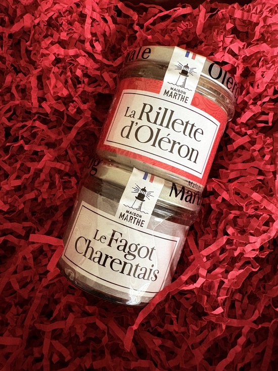 Duo Terrines Maison Marthe Oléron – Ambachtelijk vlees­terrines geschenkset 90 g × 2
