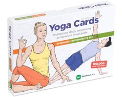 Complete set yoga kaarten voor beginners en gevorderden