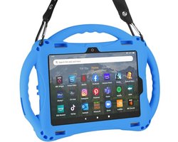 Tablethoescase voor Fire HD 8 & HD 8 Plus - Kindvriendelijk, Met Handvat en Verstelbare Schouderriem